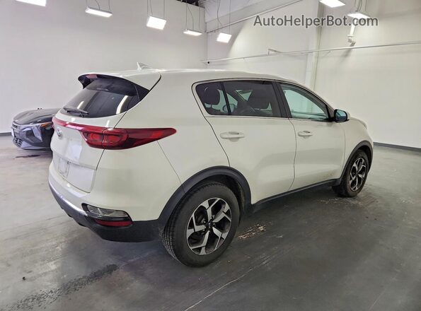 KNDPM3AC3M7942294 2021 KIA SPORTAGE Белый Задняя правая четверть