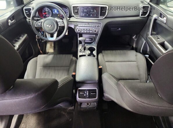 KNDPM3AC3M7942294 2021 KIA SPORTAGE Белый Вид панели приборов