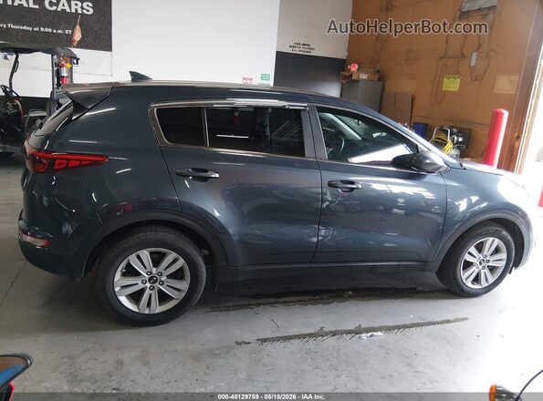 KNDPM3AC4H7081360 2017 KIA SPORTAGE Gray უკანა სალონის ხედი