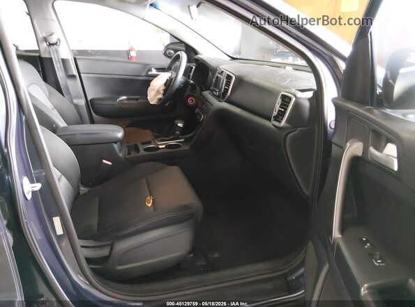 KNDPM3AC4H7081360 2017 KIA SPORTAGE Gray წინა სალონის ხედი