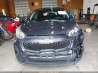 2017 Kia Sportage Lx Gray vin: KNDPM3AC4H7081360