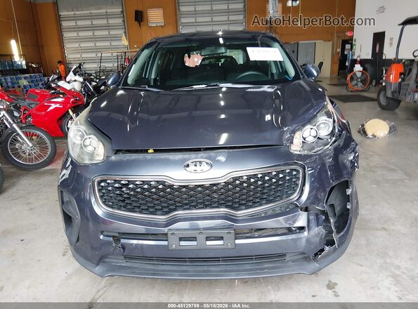 KNDPM3AC4H7081360 2017 KIA SPORTAGE Gray ხელსაწყოთა პანელის ხედი