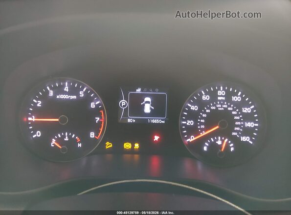 KNDPM3AC4H7081360 2017 KIA SPORTAGE Gray უკანა სავარძლების ხედი