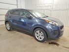 2017 Kia Sportage Lx Синий vin: KNDPM3AC4H7209869