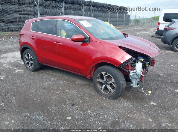 KNDPM3AC4L7669994 2020 KIA SPORTAGE Красный Передняя правая четверть