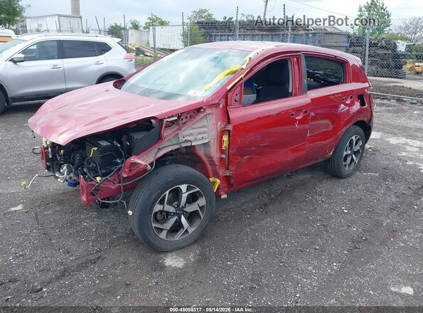 KNDPM3AC4L7669994 2020 KIA SPORTAGE Красный Передняя левая четверть