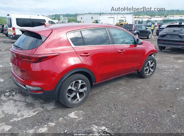 KNDPM3AC4L7669994 2020 KIA SPORTAGE Красный Задняя правая четверть