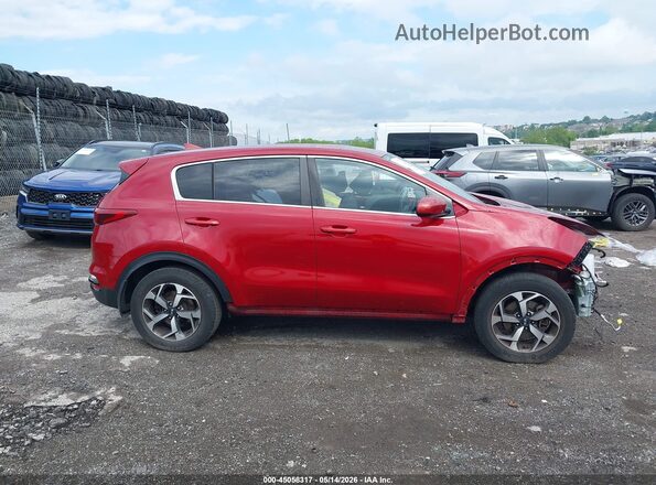 KNDPM3AC4L7669994 2020 KIA SPORTAGE Красный Вид задней части салона