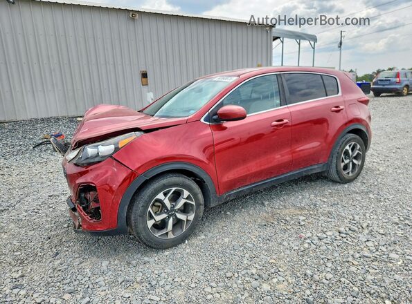 KNDPM3AC4L7726257 2020 KIA SPORTAGE Red Vista tres cuartos delantera izquierda