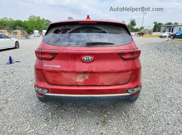 KNDPM3AC4L7726257 2020 KIA SPORTAGE Red Vista trasera