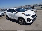 2021 Kia Sportage Lx White vin: KNDPM3AC4M7932695
