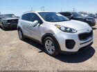 2018 Kia Sportage Lx Silver vin: KNDPM3AC5J7362296