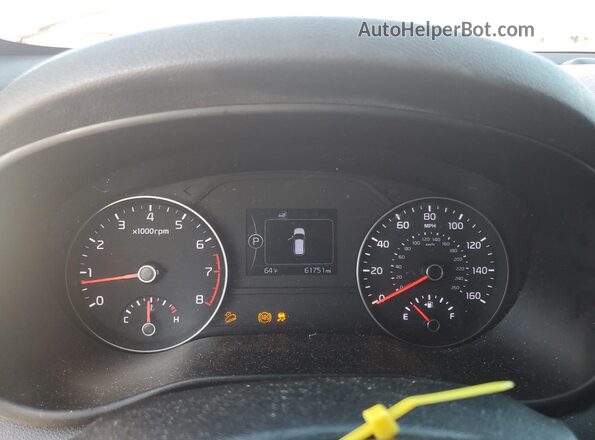 KNDPM3AC5J7462673 2018 KIA SPORTAGE Red ხელსაწყოთა პანელის ხედი