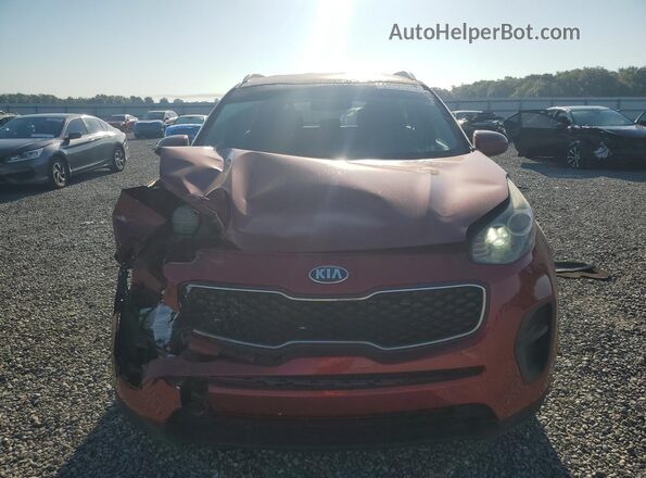 KNDPM3AC5J7462673 2018 KIA SPORTAGE Red წინა ხედი