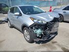 2019 Kia Sportage Lx Silver vin: KNDPM3AC5K7610807