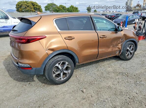 KNDPM3AC5L7715123 2020 KIA SPORTAGE Brown Trasero derecho