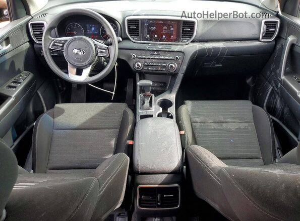 KNDPM3AC5L7715123 2020 KIA SPORTAGE Brown Vista del salpicadero