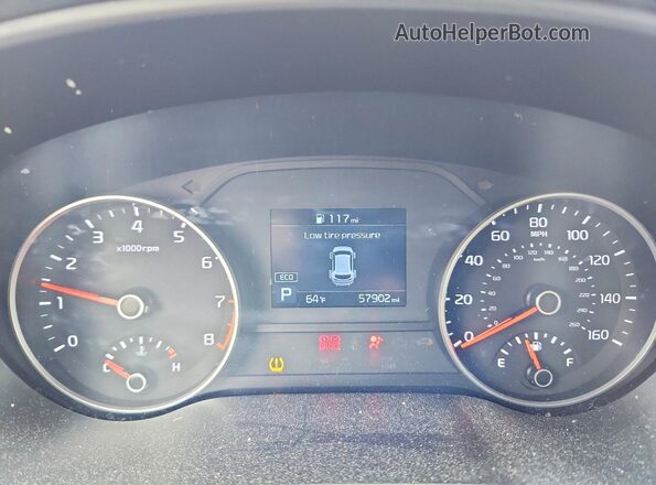 KNDPM3AC5L7715123 2020 KIA SPORTAGE Brown Vista del cuadro de instrumentos