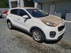 2017 Kia Sportage Lx White vin: KNDPM3AC6H7240735