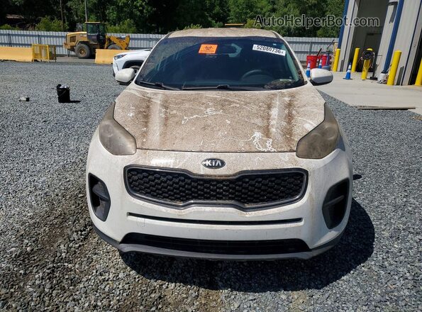 KNDPM3AC6H7240735 2017 KIA SPORTAGE White წინა ხედი