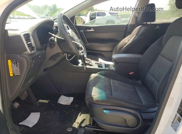 KNDPM3AC6H7240735 2017 KIA SPORTAGE White წინა სალონის ხედი