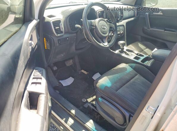 KNDPM3AC6H7240735 2017 KIA SPORTAGE White წინა პანელის ხედი