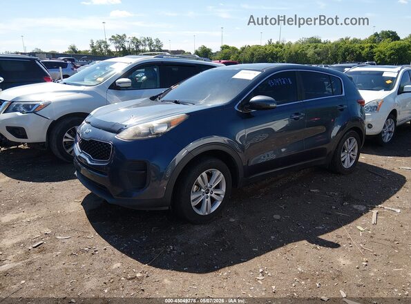 KNDPM3AC6J7311308 2018 KIA SPORTAGE Серый Передняя левая четверть
