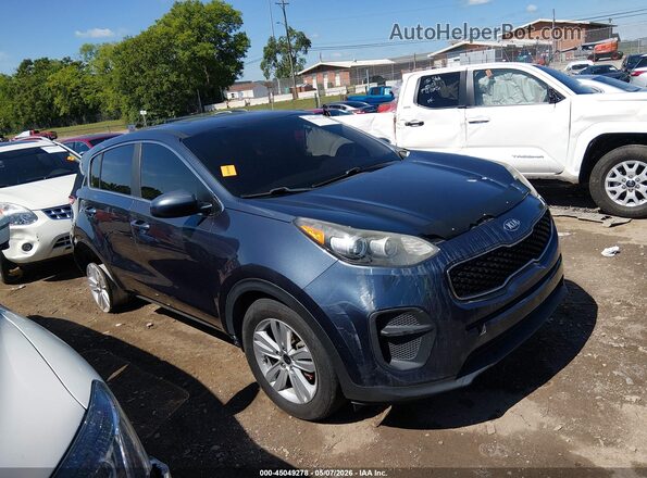 KNDPM3AC6J7311308 2018 KIA SPORTAGE Серый Передняя правая четверть