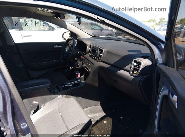 KNDPM3AC6J7311308 2018 KIA SPORTAGE Серый Вид салона спереди