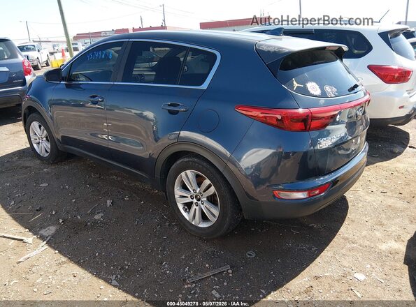KNDPM3AC6J7311308 2018 KIA SPORTAGE Серый Задняя левая четверть