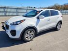 2018 Kia Sportage Lx White vin: KNDPM3AC6J7445171