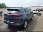 2018 Kia Sportage Lx Синий vin: KNDPM3AC6J7455179