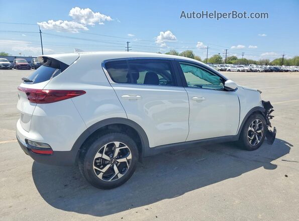 KNDPM3AC6M7904400 2021 KIA SPORTAGE White უკანა მარჯვენა
