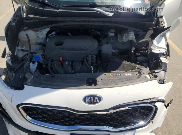KNDPM3AC6M7904400 2021 KIA SPORTAGE White ძრავის განყოფილების ხედი