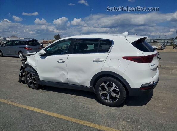 KNDPM3AC6M7904400 2021 KIA SPORTAGE White უკანა მარცხენა