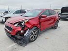 2022 Kia Sportage Lx Red vin: KNDPM3AC6N7010155