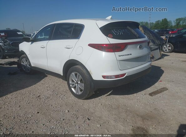 KNDPM3AC7H7153295 2017 KIA SPORTAGE Белый Задняя левая четверть