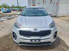 2017 Kia Sportage Lx Silver vin: KNDPM3AC7H7300117