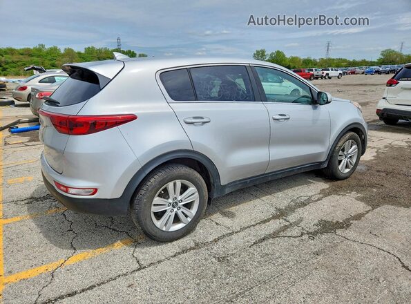 KNDPM3AC7H7300117 2017 KIA SPORTAGE Silver Tył prawy