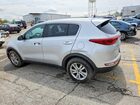 2017 Kia Sportage Lx Silver vin: KNDPM3AC7H7300117
