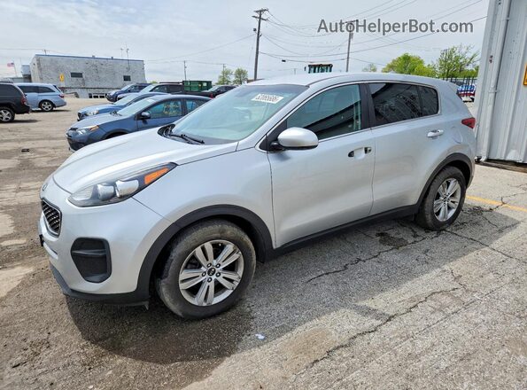 KNDPM3AC7H7300117 2017 KIA SPORTAGE Silver Przód lewy