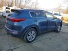 2018 Kia Sportage Lx Blue vin: KNDPM3AC7J7484948