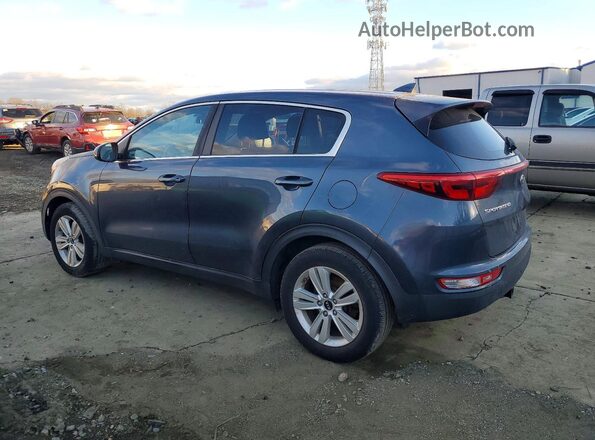 KNDPM3AC7J7484948 2018 KIA SPORTAGE Blue Trasero izquierdo