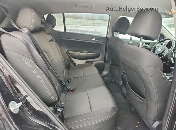 KNDPM3AC7K7557589 2019 KIA SPORTAGE Black უკანა სავარძლების ხედი