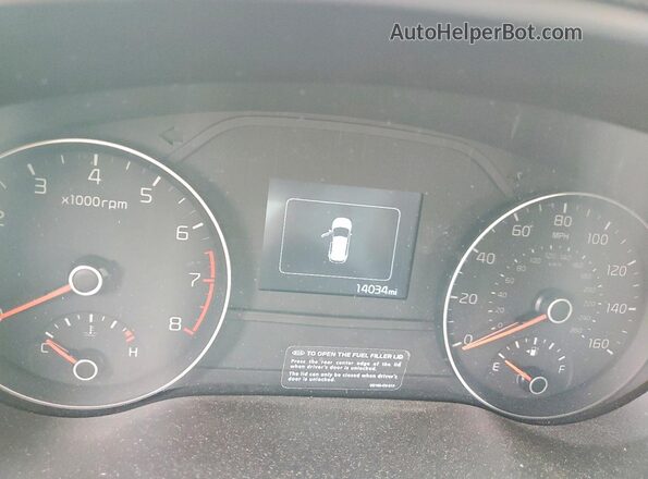 KNDPM3AC7K7558404 2019 KIA SPORTAGE Gray Widok zestawu wskaźników