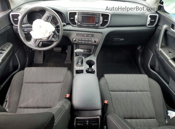 KNDPM3AC7K7558404 2019 KIA SPORTAGE Gray Widok deski rozdzielczej
