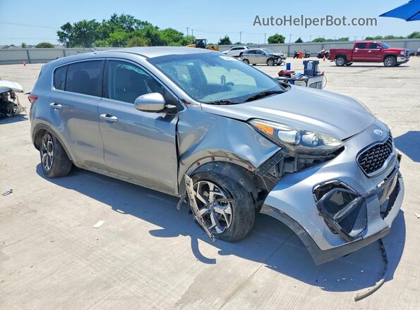 KNDPM3AC7L7692721 2020 KIA SPORTAGE Серебряный Передняя правая четверть