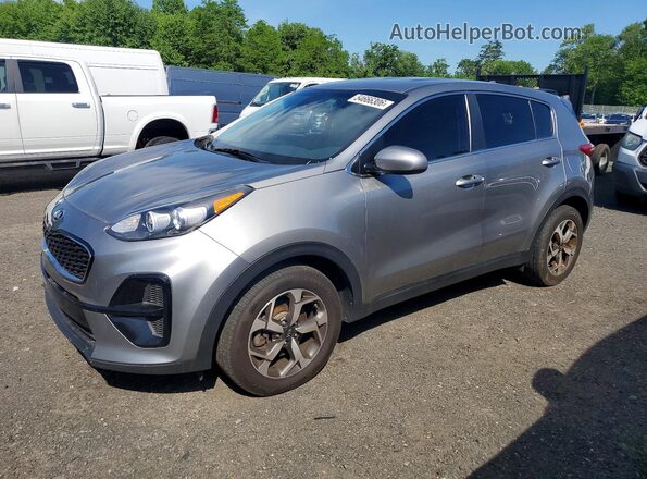 KNDPM3AC7L7786310 2020 KIA SPORTAGE Gray Передня ліва чверть