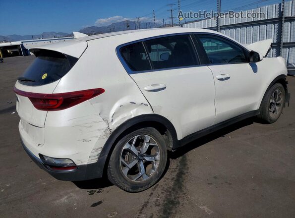 KNDPM3AC7M7942055 2021 KIA SPORTAGE Белый Задняя правая четверть