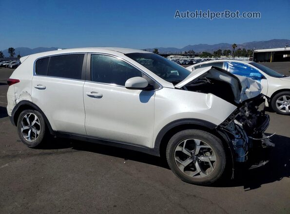KNDPM3AC7M7942055 2021 KIA SPORTAGE Белый Передняя правая четверть